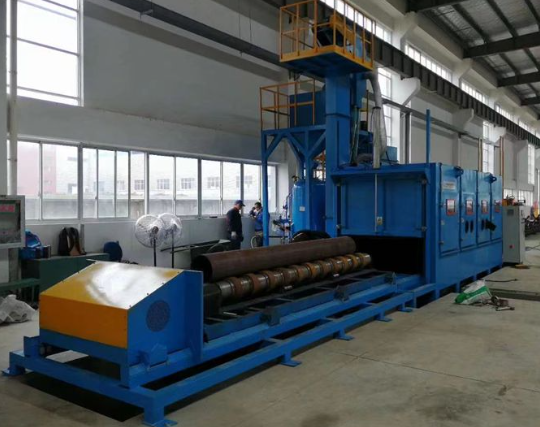 黔东南喷砂机在管道除锈中的现场施工应用